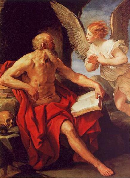 Guido Reni Saint Jerome and the Angel China oil painting art